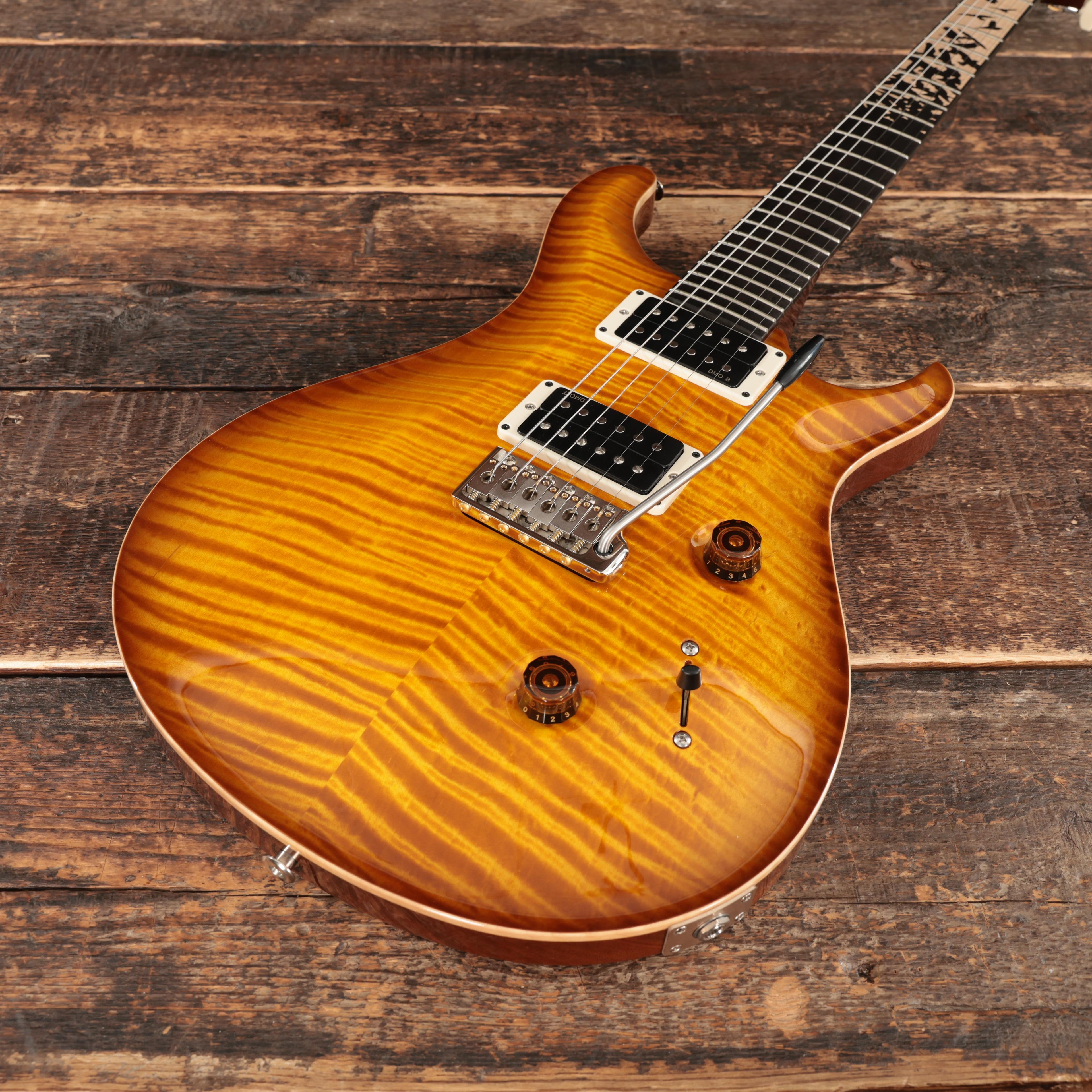 PRS Limited Edition Custom 24 “Birds of a Feather” Electric Guitar in Honey Gold