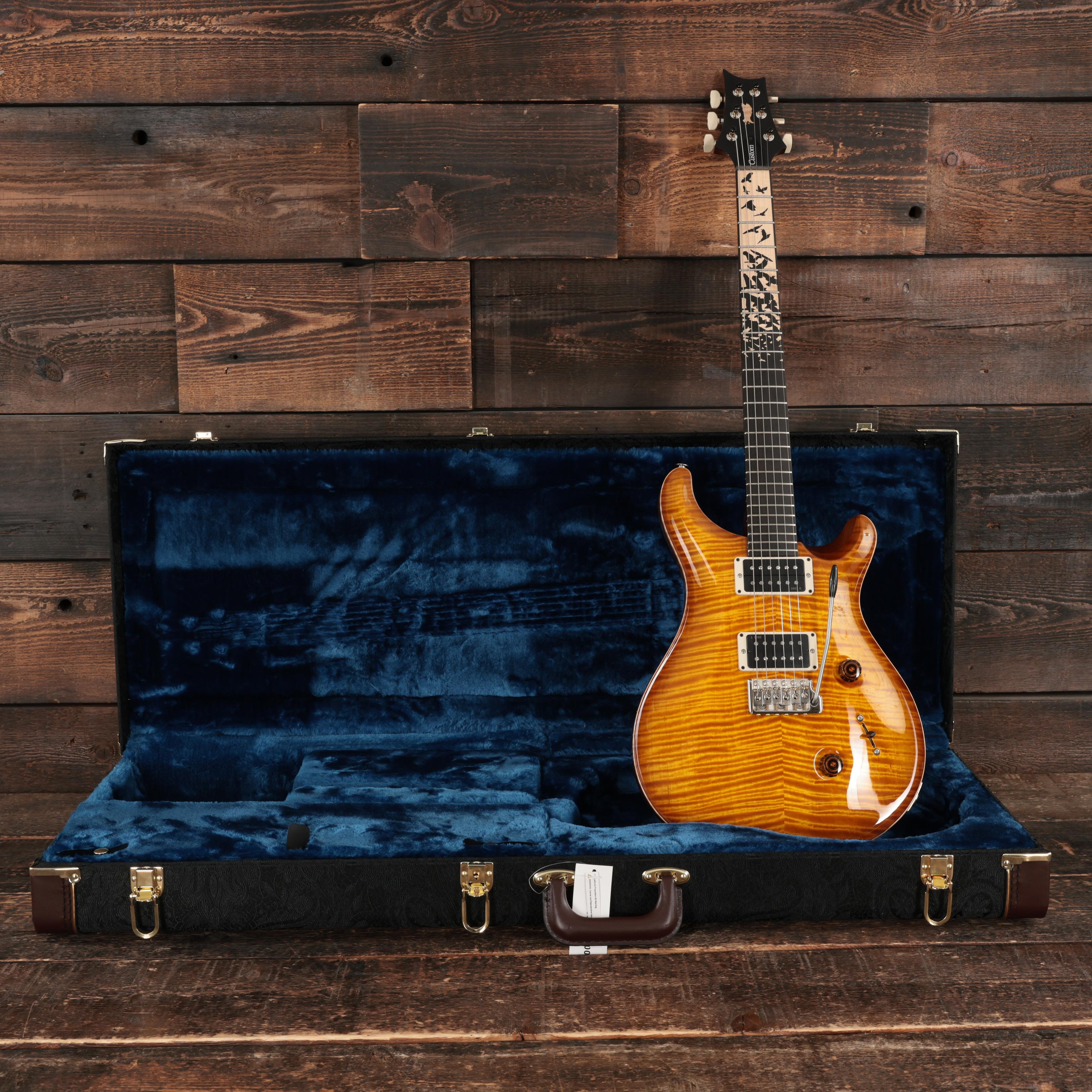 PRS Limited Edition Custom 24 “Birds of a Feather” Electric Guitar in Honey Gold