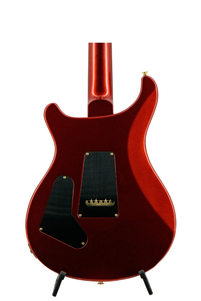 PRS Custom 24 10 Top Electric Guitar, Custom Color, Faded Fire Red