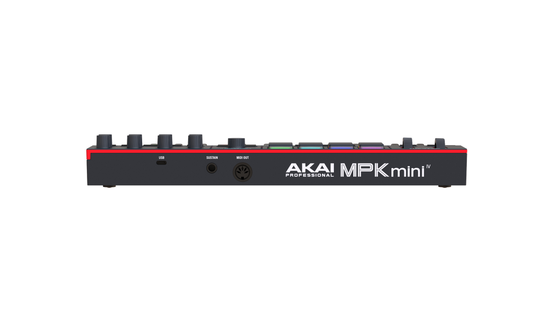 Akai Professional MPK Mini IV MIDI Keyboard Controller - Black