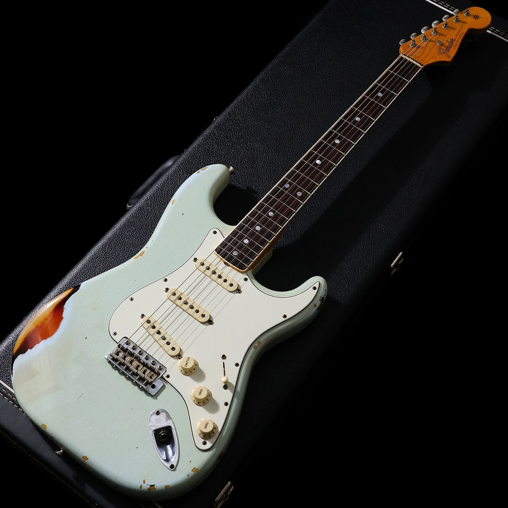 Fender Custom Shop / 1965 Stratocaster Heavy Relic Faded Aged Sonic Blue
