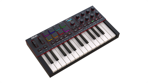 Akai Professional MPK Mini IV MIDI Keyboard Controller - Black