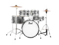 Pearl Roadshow Junior 5-piece Complete Drum Set with Cymbals and Hardware - Grindstone Sparkle