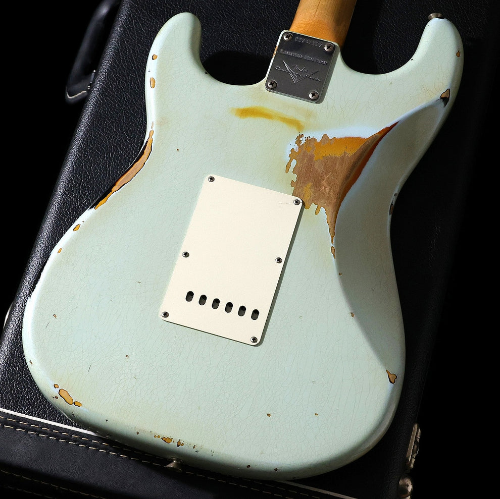 Fender Custom Shop / 1965 Stratocaster Heavy Relic Faded Aged Sonic Blue