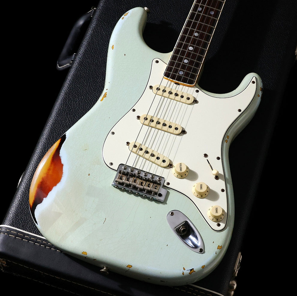 Fender Custom Shop / 1965 Stratocaster Heavy Relic Faded Aged Sonic Blue